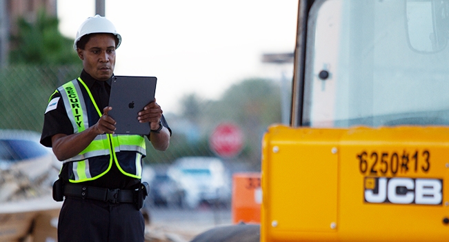 Construction Sites Security Guard Services in California