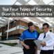 Top Four Types of Security Guards to Hire for Business