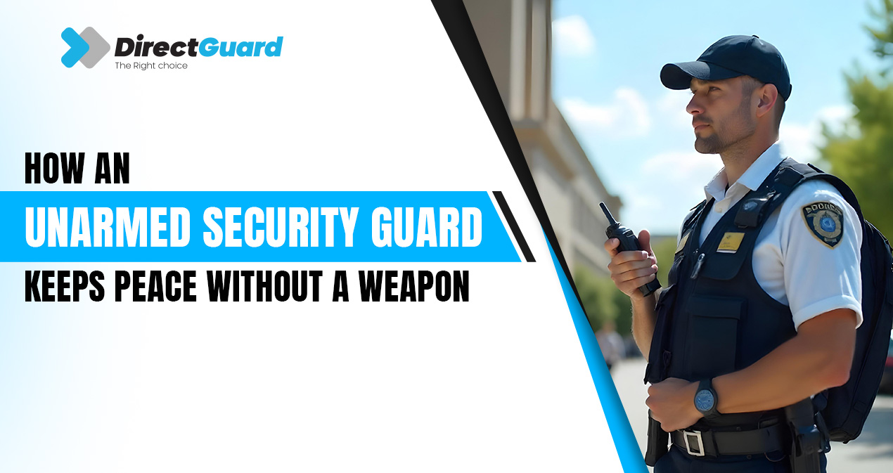 unarmed security guard