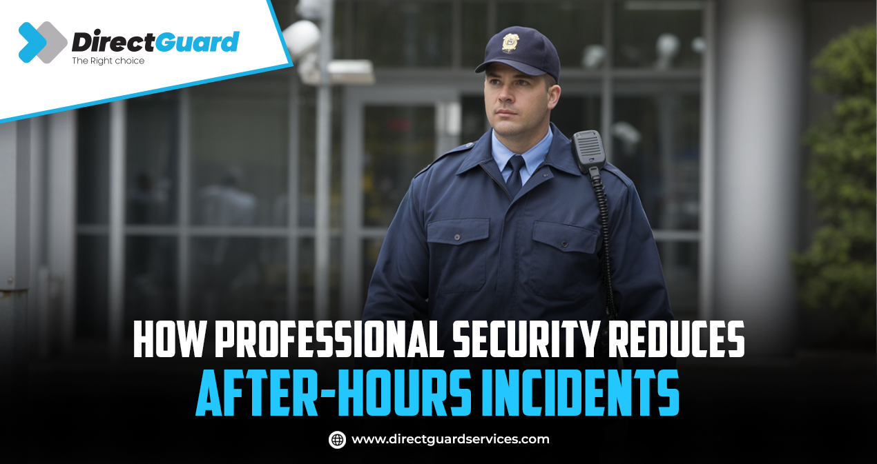How Professional Security Reduces After-Hours Incidents