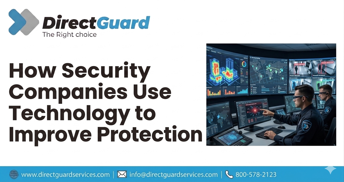How Security Companies Use Technology to Improve Protection