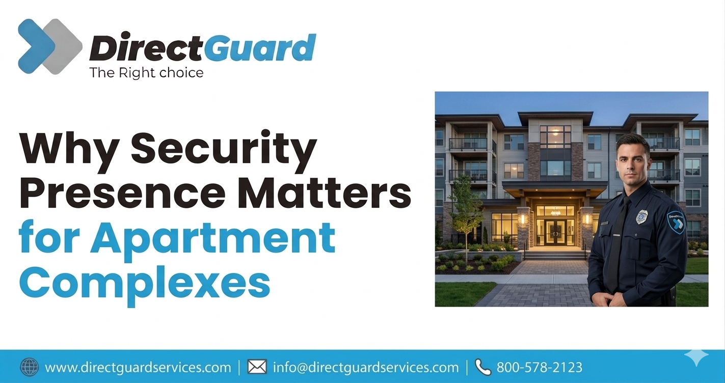 Why Security Presence Matters for Apartment Complexes