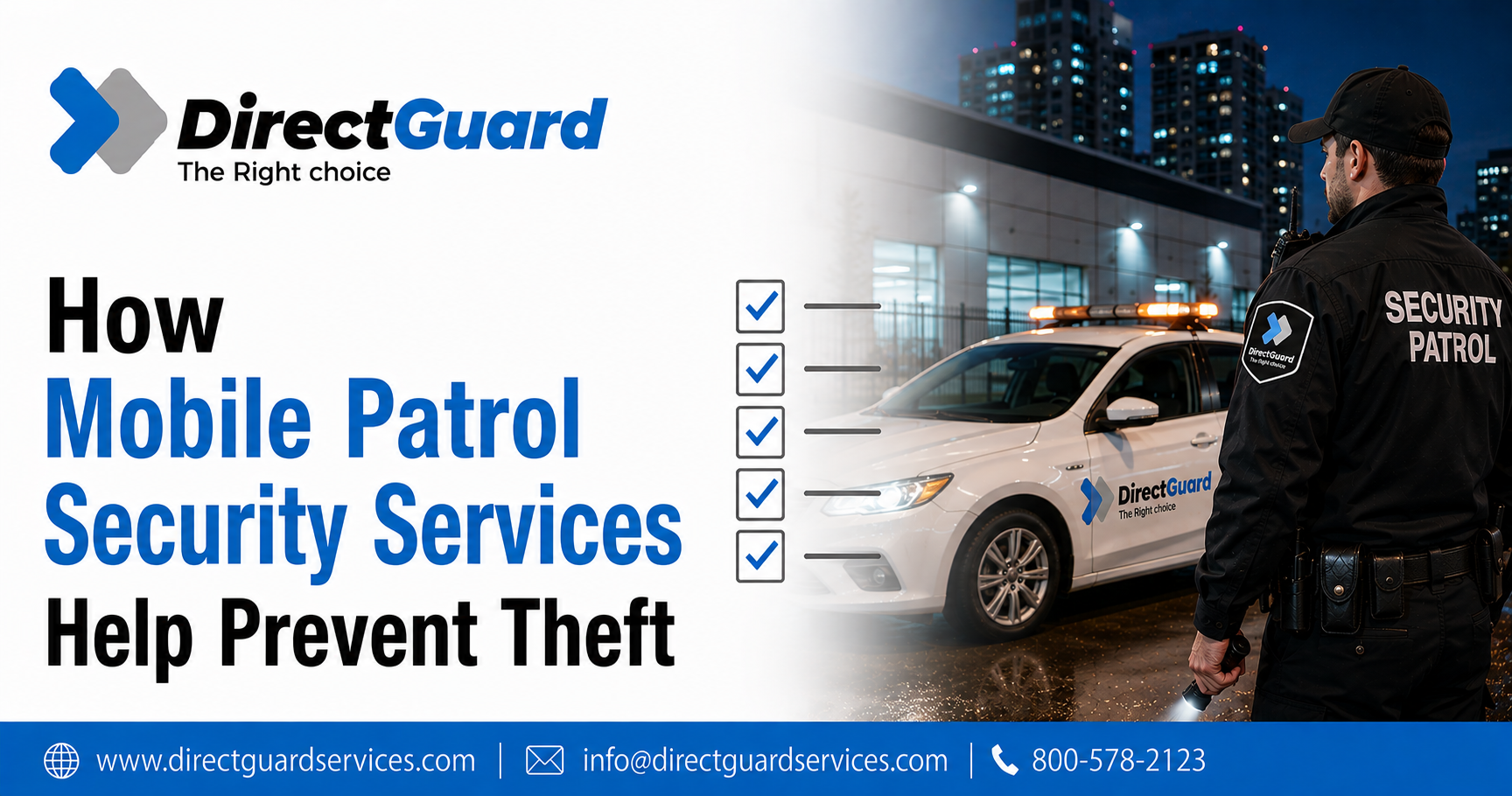 How Mobile Patrol Security Services Help Prevent Theft