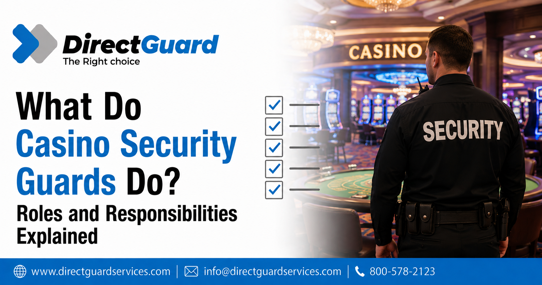 What Do Casino Security Guards Do Roles and Responsibilities Explained